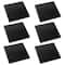 6 Pack: Black Mega Faux Leather Scrapbook, 12" x 12" by Recollections®